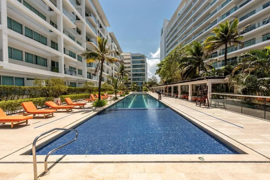 Apartmán Acogedor Apartamento Primera Linea De Playa Cartagena Kolumbie