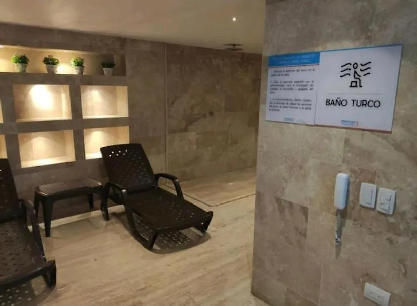 Apartmán Acogedor Apartamento Primera Linea De Playa Cartagena Kolumbie