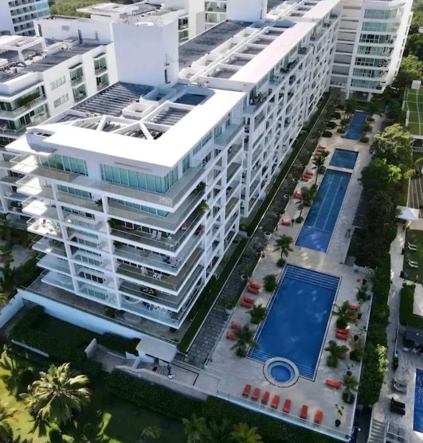Apartmán Acogedor Apartamento Primera Linea De Playa Cartagena