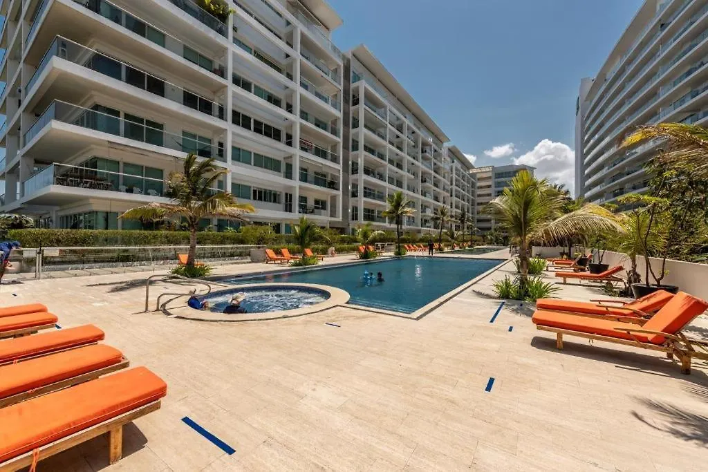 Apartmán Acogedor Apartamento Primera Linea De Playa Cartagena