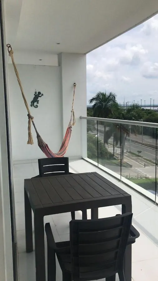 Apartmán Acogedor Apartamento Primera Linea De Playa Cartagena 0*,  Kolumbie