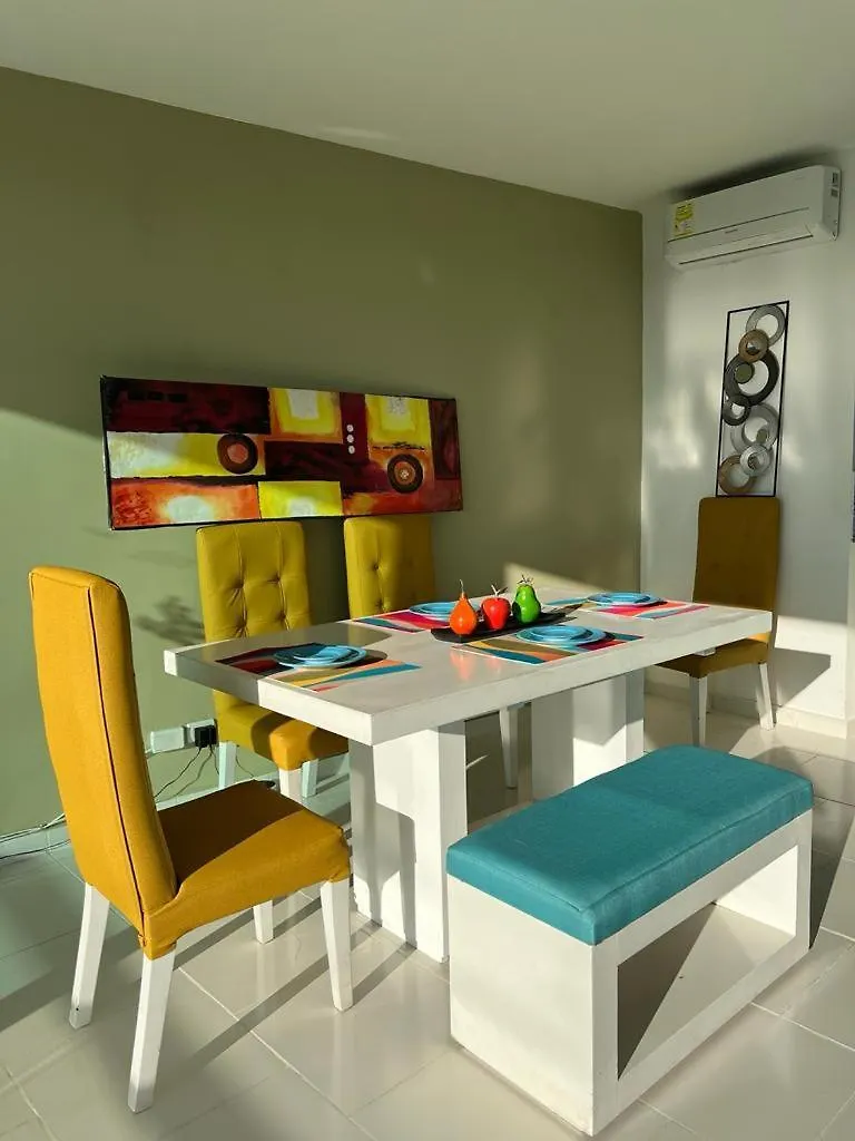 Apartmán Acogedor Apartamento Primera Linea De Playa Cartagena